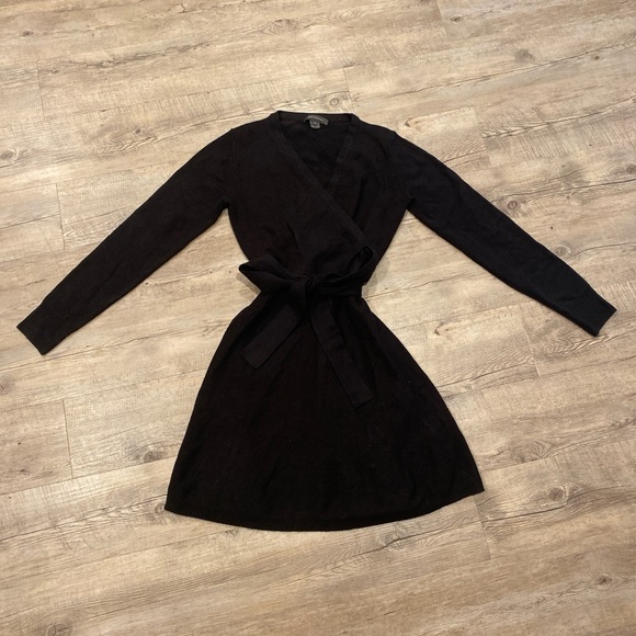 French Connection Dresses & Skirts - Elegant Black Wrap Dress